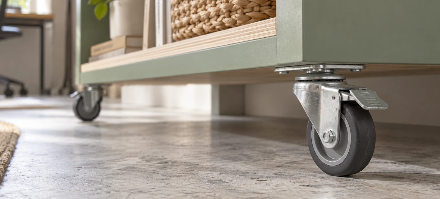 Ruote per arredamento: cosa sono e quando servono